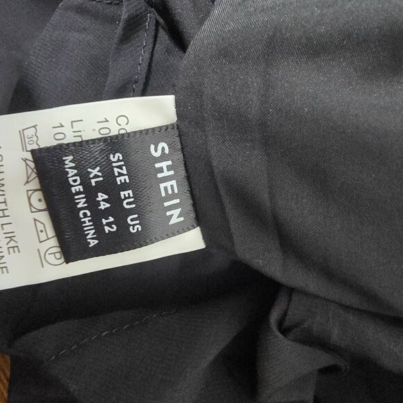 Batwing Sleeve One Shoulder Romper Glam Night Out XL - Picture 6 of 8